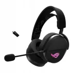 Juhtmevabad k&otilde;rvaklapid Asus ROG Pelta, mustad, Bluetooth, 2.4GHz, ARGB