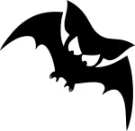 Auto kleebis &bdquo;Batman&ldquo;, taustata, 10 x 10,2 cm