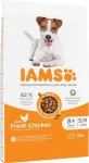 IAMS For Vitality kuivatatud toit vanematele v&auml;ikeste ja keskmiste t&otilde;ugude koertele kanaga, 5 kg