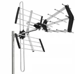 V&auml;liteleri antenn, suunatav, VHF/UHF, DVB-T2, 4K, LTE filter