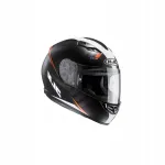 Mootorratta kiiver HJC CS-15 Space oranž M + rihm