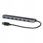 USB-jaotur i-tec Metal, 7 &uuml;hendust, toitega