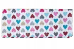 Tetra m&auml;hkmelapp 70x80 puuvill HEARTS v&auml;rviline