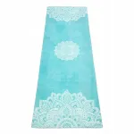 YOGA DESIGN LAB Combo Travel jooga matt 1,5 mm, Mandala Turquoise