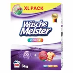 Pesupulber v&auml;rvilistele riietele W&Auml;SCHEMEISTER, 6 kg, 80 pesukorda