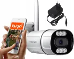 Tuya 4 MP traadita v&auml;line IP valvekaamera, 2,4 GHz WiFi