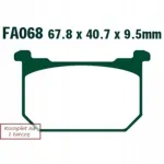 EBC FA068 piduriklotsid