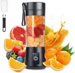 Kaasaskantav USB elektriline blender 380 ml, 6 labaga