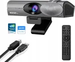 NexiGo Iris 4K HDR arvuti veebikaamera j&auml;lgimisfunktsiooni ja mikrofoniga