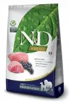 Koiratoit Farmina N&D Prime Adult Medium&Maxi lambaliha ja mustikatega 12 kg