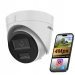 HIKVISION 4MP 2.8 mm IP-videokaamera, s&otilde;idukite ja inimeste tuvastus, mikrofon, IP67