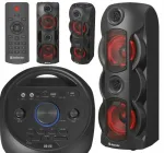 Juhtmevaba BLUETOOTH k&otilde;lar, 70W, kaasaskantav, kaugjuhtimispuldiga, LED-valgustus, TWS