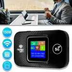 Kaasaskantav 4G LTE WiFi ruuter, SIM-kaart, 150 Mbps, 3000 mAh