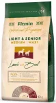 Kuiv koeratoit FITMIN Light Senior, lambaliha, veiseliha, 12 kg
