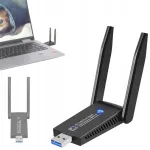 Wi-Fi USB v&otilde;rguadapter 5 GHz antennidega, 1300 Mbps