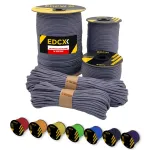 Paracord n&ouml;&ouml;r EDCX 4 mm, 30 m, Shark, valmistatud Poolas