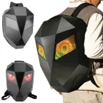 Mootorratturi seljakott LED-ekraaniga, Iron Man, mahukas, veekindel