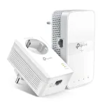 Toitev&otilde;rgu adapterite komplekt TP-LINK TL-WPA7617, Wi-Fi, 1200 Mbps, AV1000, kahekanaliline