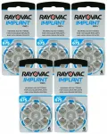 Rayovac 675 Implant Pro+ kuuldeaparaadi patareid, 30 tk