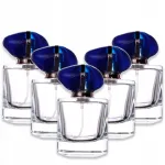 Parf&uuml;&uuml;mi pudel 50 ml kuldse pihustiga ja Luna kaanega, 5 tk