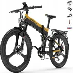 LANKELEISI XT750 kokkupandav elektrijalgratas, 500W, 48V, 12,8Ah