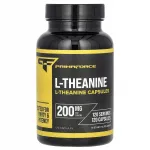 Toidulisand Primaforce L-theanine 200 mg, 120 kapslit