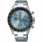 Meeste kell Seiko Spirit SBTR029 hele sinine, kvarts-kronograaf