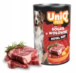 UNIQ PETS Royal Beef m&auml;rg koeratoit veiselihaga, 375 g
