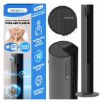 P&otilde;randaventilaator WIFI-ga, 12 kiirust, PURE plasmapuhastus, must, XL