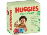 Niisked salvr&auml;tikud HUGGIES Natural Care 168 tk