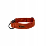Sametist koera kaelarihm KenDog Velvet Ginger, 2,5 cm, suurus S
