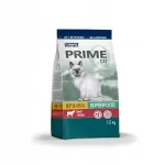 Pupil Prime kuivtoit kassidele veiselihaga ja k&ouml;&ouml;giviljadega, 1,5 kg
