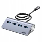 USB-C jagaja Unitek, 4x USB-A, 5 Gbps, USB-C toide