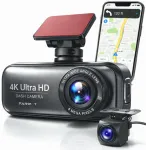 4K WiFi GPS videoregistraator esikaamera ja tagakaameraga HDR A26V