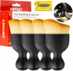 Auto salongi puhastusharjade komplekt, 4 tk