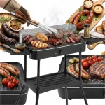 K&ouml;&ouml;gis ja aias kasutatav grill eemaldatava restiga 50x25 cm