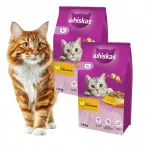 Kuivtoit kassidele Whiskas 1+ kanaga, 2 x 1,4 kg