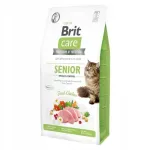 Brit Care Senior Weight Control kuivtoit kassidele kanaga, 2 kg