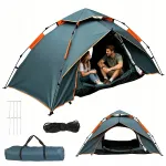 Telk 1-2 inimesele 225x135x110 cm matkamiseks, kokkupandav