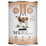 Koerte konservtoit OLLO PLUS VASIKALIHA + KOLLAGEEN 800 g
