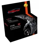 Tintkassett JetWorld HP C8727AE, must, 25 ml, Deskjet 3320/3325/3420