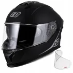 Motorratta kiiver ZED K40 varjukiga, antifog, ECE22.06, XS, sobib interkomile