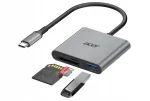 Acer ODK4H0 USB-C 3in1 USB 3.0 alumiiniumist SD kaardilugeja