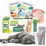 Animal Island m&auml;rg kassitoit kalkuni ja valge kalaga, 40 x 85 g