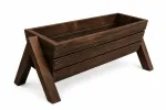 Puidust lillekast 40 cm pronks, jalgadega