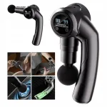 Keha masseerija MASSAGE GUN, 99 tugevustaset, 6 otsikut