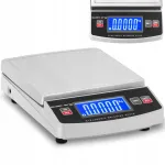 Elektroonilised lauakaalud 3000 g, t&auml;psus 0,5 g, roostevaba teras, LCD
