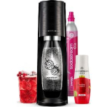 Mullitatud vee valmistamise seade TERRA Black Malina Zero Mpack SODASTREAM