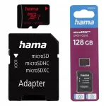 Hama 128GB UHS Speed C3 UHS-I 80MB/s microSDXC kaart adapteriga
