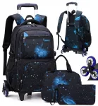 Kooli seljakott Ziranyu, sinine, 6 l, mitme jaotusega